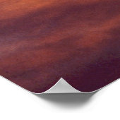 Sonnenuntergang Foto Poster (Ecke)