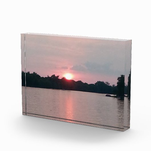 Sonnenuntergang Fotoblock (Rechts)