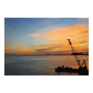 Sonnenuntergang Fotodruck