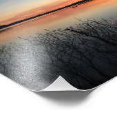 Sonnenuntergang Fotodruck (Ecke)