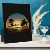 Sonnenuntergang Fotoplatte (Seite)