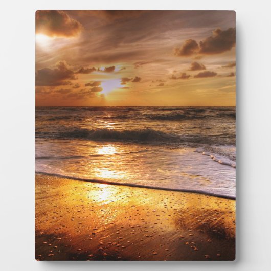 Sonnenuntergang Fotoplatte (Vorderseite)