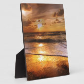 Sonnenuntergang Fotoplatte (Seite)