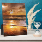 Sonnenuntergang Fotoplatte (Seite)