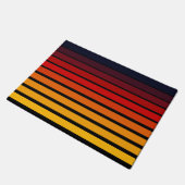 Sonnenuntergang Fußmatte (Schrägansicht)