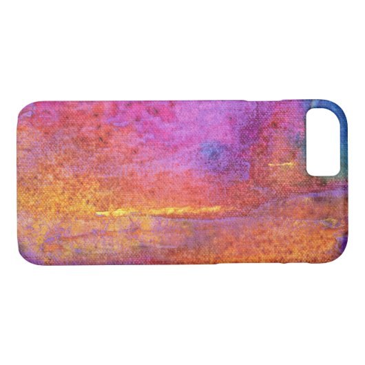 Sonnenuntergang-Gefühl in der Flieder, in der Case-Mate iPhone Hülle (Rückseite (Horizontal))