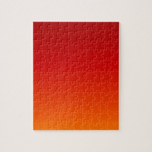 SONNENUNTERGANG (gelb-orangee Abendsfarbe Puzzle (Vertikal)