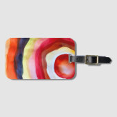 Sonnenuntergang Gepäckanhänger (Vorderseite (Horizontal))