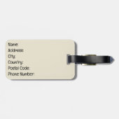 Sonnenuntergang Gepäckanhänger (Rückseite horizontal)