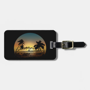 Sonnenuntergang Gepäckanhänger