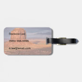 Sonnenuntergang Gepäckanhänger (Rückseite horizontal)