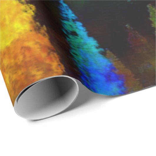 Sonnenuntergang Geschenkpapier (Rolleneckpunkt)