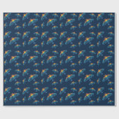 Sonnenuntergang Geschenkpapier (Flach)