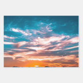 Sonnenuntergang Geschenkpapier Set (Vorderseite 3)