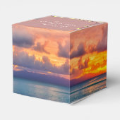 Sonnenuntergang Geschenkschachtel (Rückseite)