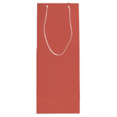 Sonnenuntergang Geschenktüte Für Weinflaschen (Rückseite)