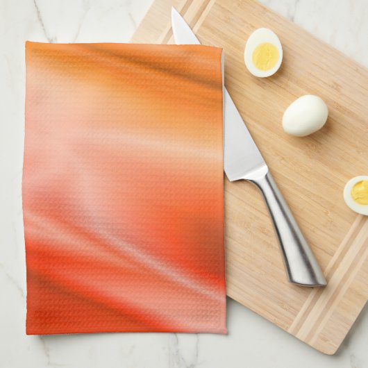 Sonnenuntergang Geschirrtuch (Viertel Falte)