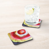 Sonnenuntergang Getränkeuntersetzer (Rechte Seite)