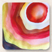 Sonnenuntergang Getränkeuntersetzer (Vorderseite)