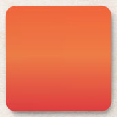 Sonnenuntergang Getränkeuntersetzer (Vorderseite)