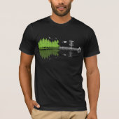 Sonnenuntergang Gitarrendiskette Golf, perfekt zum T-Shirt (Vorderseite)
