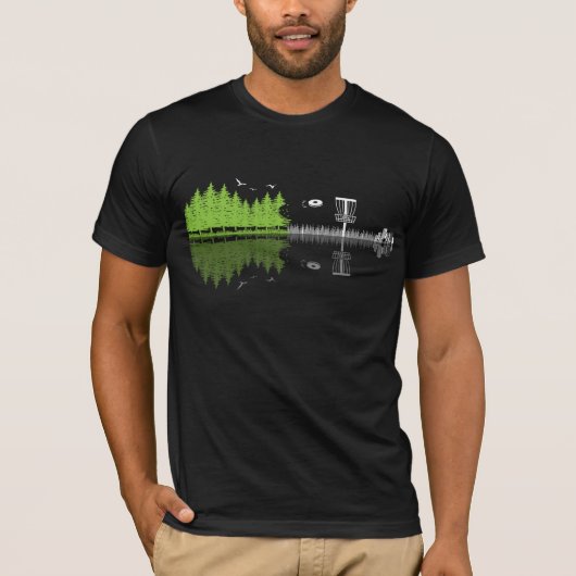 Sonnenuntergang Gitarrendiskette Golf, perfekt zum T-Shirt (Vorderseite)