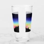 Sonnenuntergang Glas (Links)