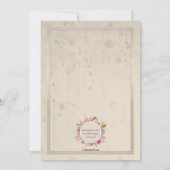 Sonnenuntergang-Glühen-Foto-Einladung Einladung (Rückseite)