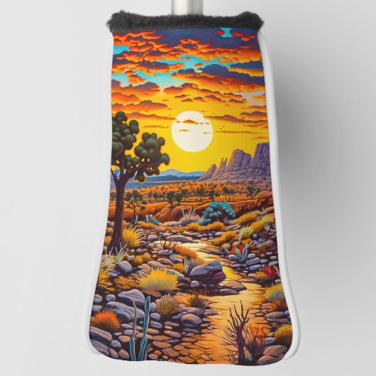 Sonnenuntergang Golf Headcover (Rotieren 90)