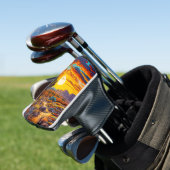 Sonnenuntergang Golf Headcover (In Situ)