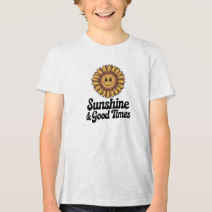 Sonnenuntergang & Good Times T-Shirt Tri-Blend Shirt