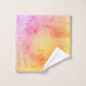 Sonnenuntergang Gradient Luxus Handtuch Set (Waschlappen)