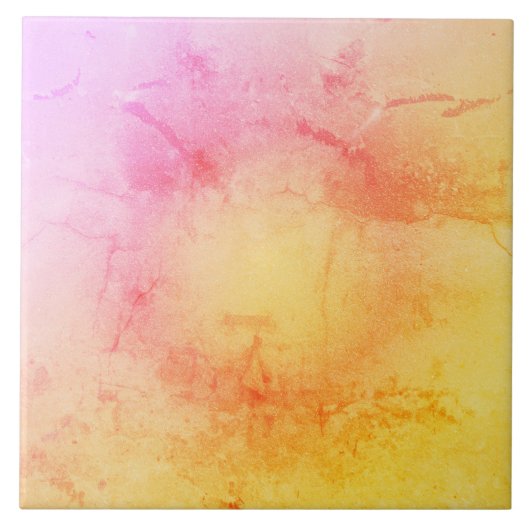 Sonnenuntergang Gradient Marble Keramik Tile Fliese (Vorderseite)