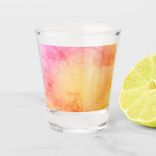 Sonnenuntergang Gradient Shot Glass Schnapsglas (Vorderseite)