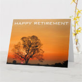 Sonnenuntergang groß karte (Gelbe Blume)