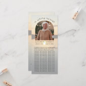 Sonnenuntergang halten sich an das Lesezeichen des Karte (Vorderseite/Rückseite Beispiel)