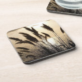 Sonnenuntergang Hard Plastic Untersetzer - Set von (Linke Seite)