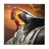 Sonnenuntergang-Hauptpontiac- Fliese (Vorderseite)