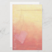 Sonnenuntergang Herz-Stationär Briefpapier (Vorne/Hinten)