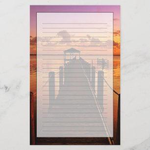 Sonnenuntergang-Himmel Briefpapier