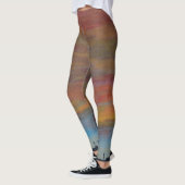 Sonnenuntergang-Himmel-Leggings Leggings (Links)