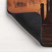 Sonnenuntergang-Himmel Mousepad (Ecke)