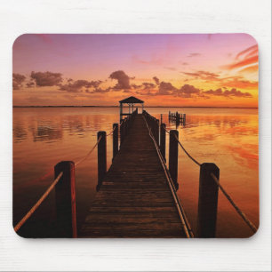 Sonnenuntergang-Himmel Mousepad