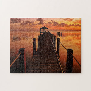 Sonnenuntergang-Himmel Puzzle