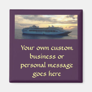 Sonnenuntergang hinter Cutom Magnet