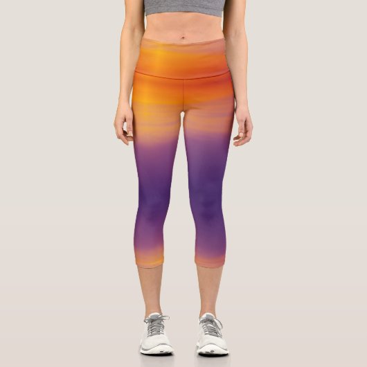 Sonnenuntergang Hochgebirge Capris (Vorderseite)