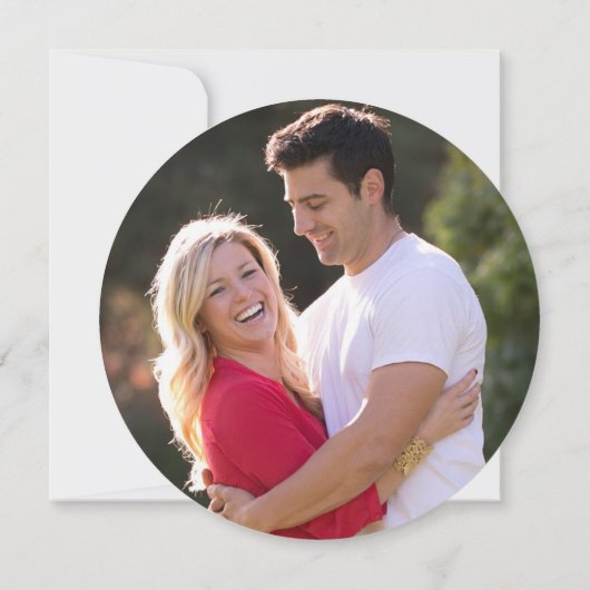 Sonnenuntergang Hochzeit speichern Sie das Datum Save The Date (Rückseite)