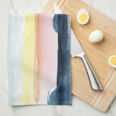 Sonnenuntergang I Geschirrtuch (Viertel Falte)