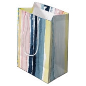 Sonnenuntergang I Mittlere Geschenktüte (Rückseite Schrägansicht)