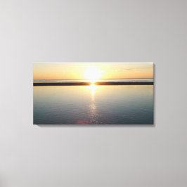 Sonnenuntergang im Cape Cod-Bild Leinwanddruck